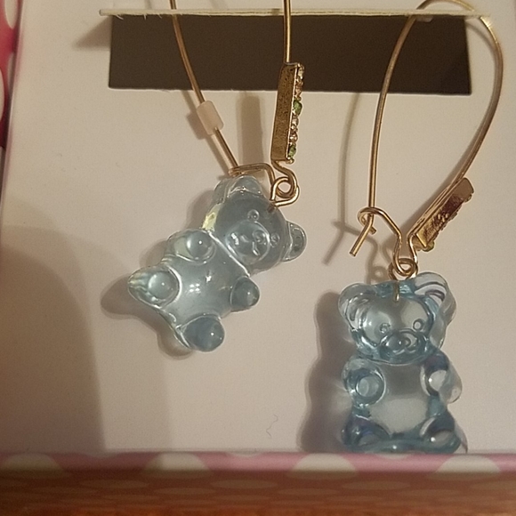 Betsey Johnson gummy bear blue dangle - Picture 3 of 4